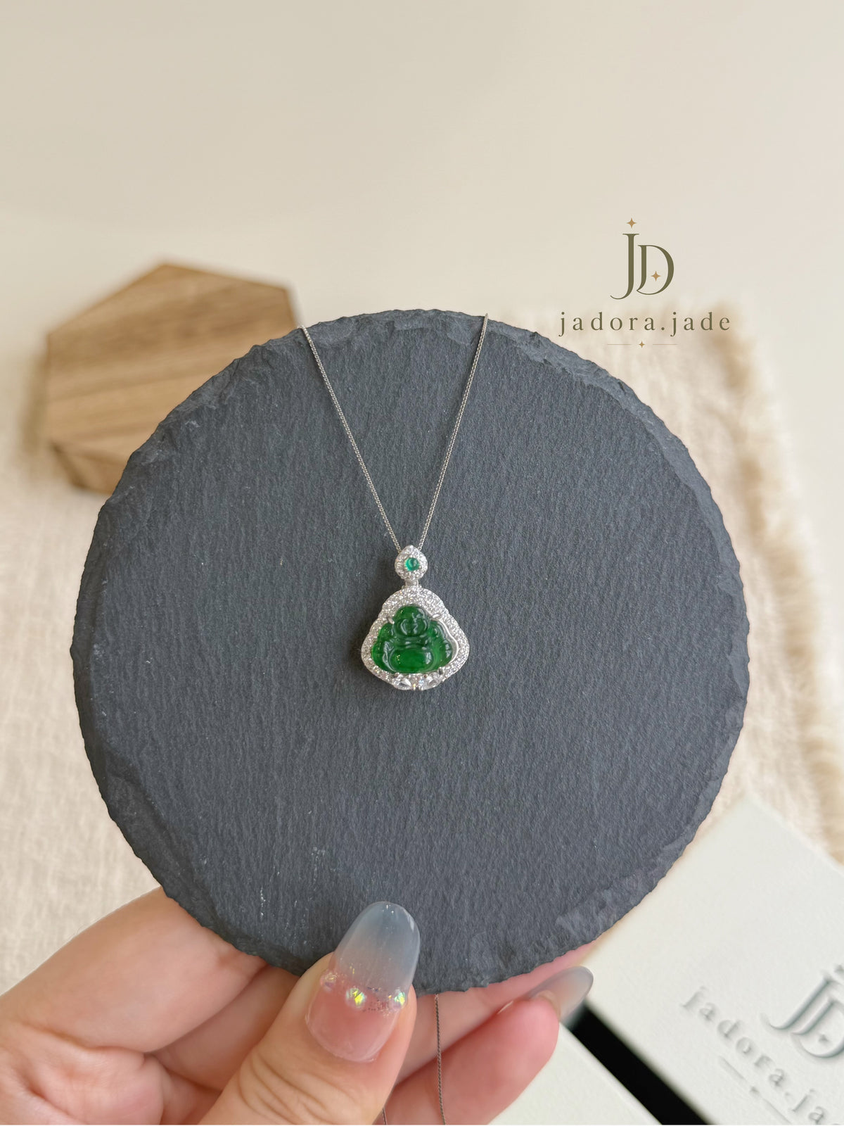 Fortune Within | Laughing Buddah Necklace
