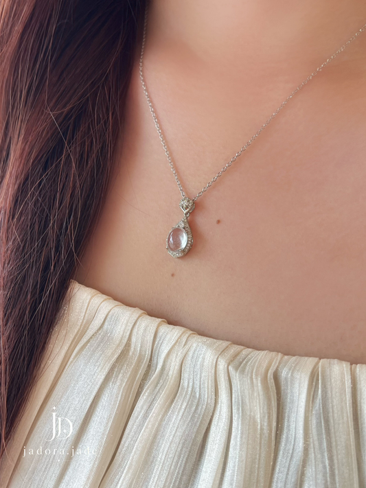 Celestial Dew Pendant | 星穹露珠翡翠吊坠