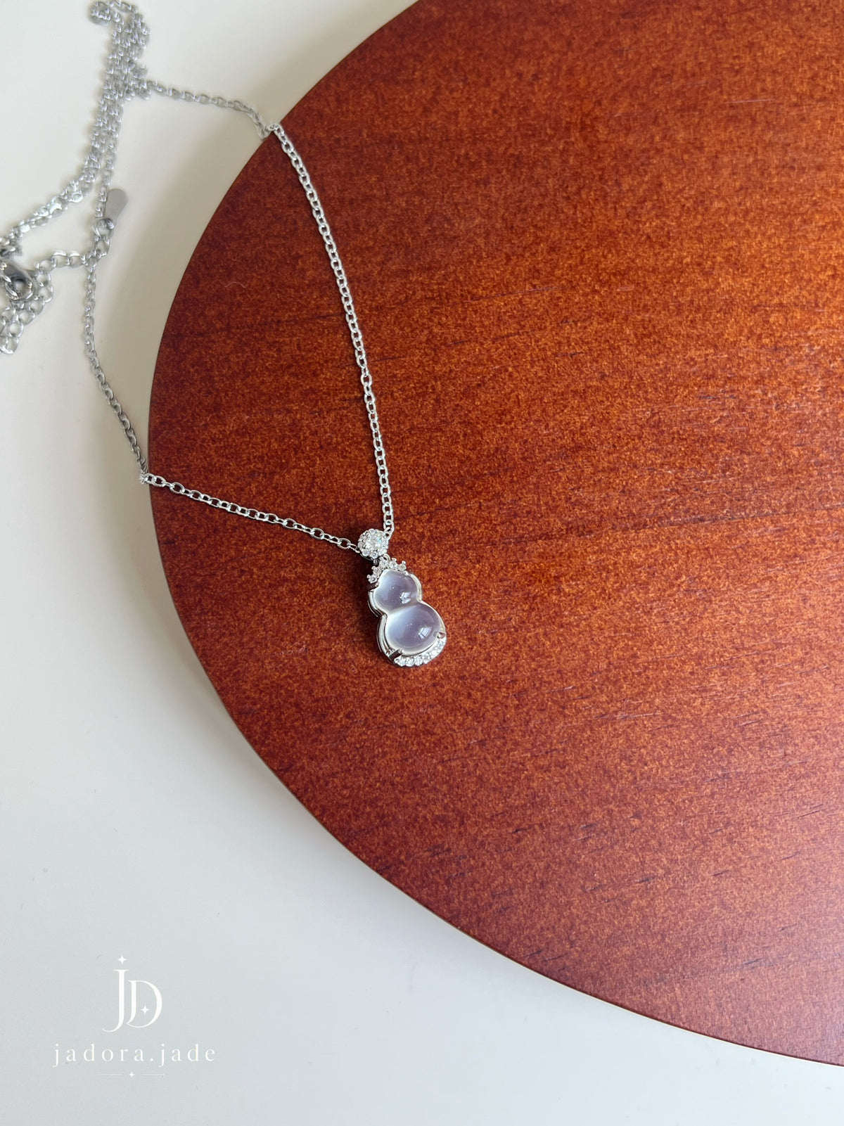 Moonlit Blessing Gourd (Chalcedony)