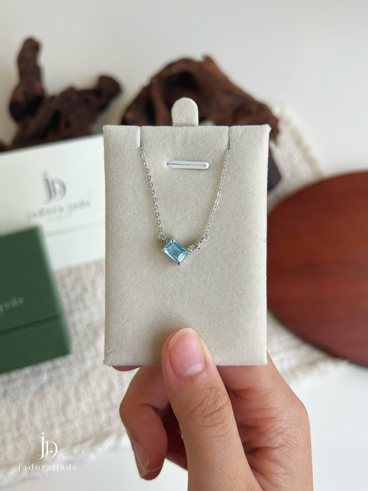 Blue Topaz Prisim