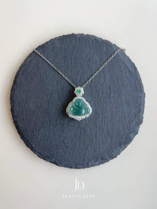 Fortune Within | Laughing Buddha Necklace