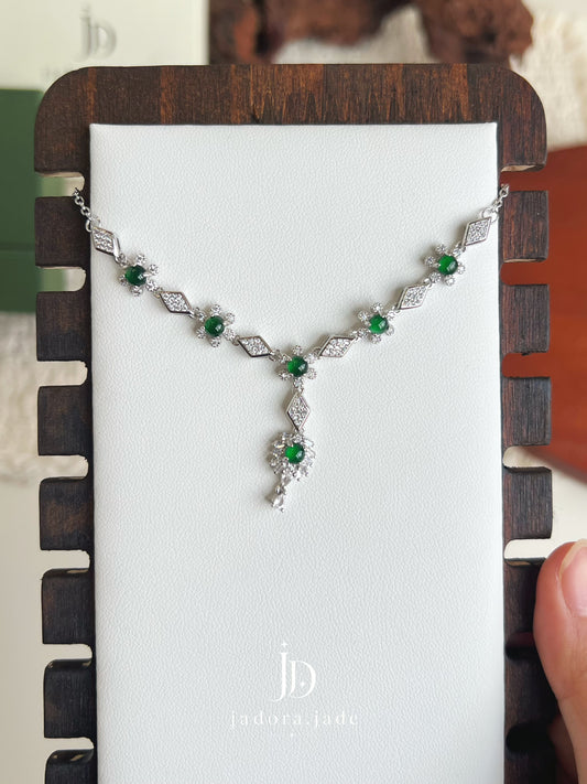 Garland of Fourtune & Blessings 福运花环 | Jade Necklace