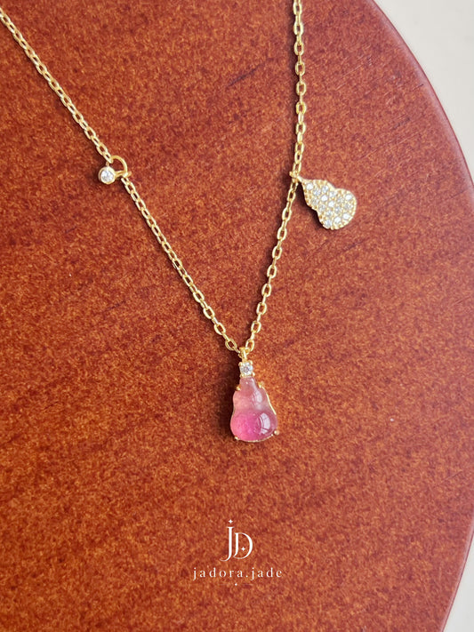 Hulu Grace 福禄和韵 | Pink Tourmaline Necklace
