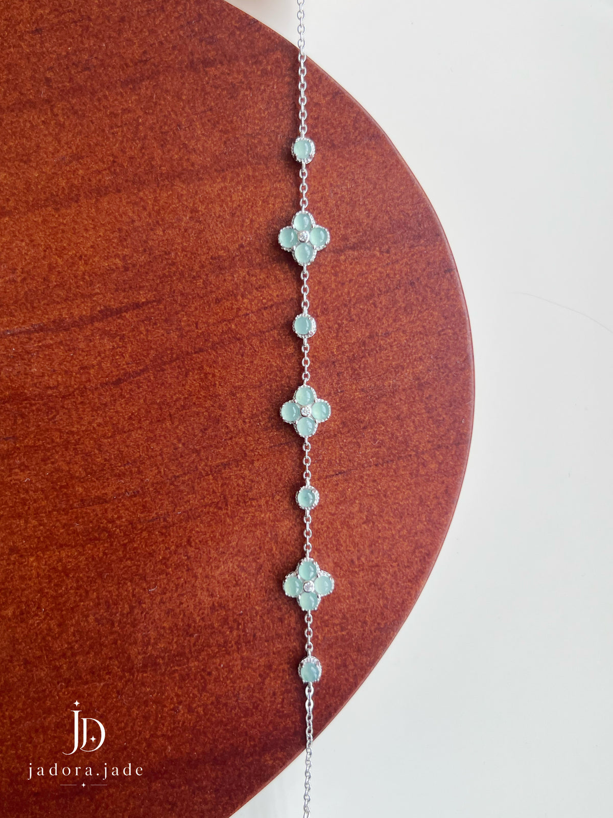 Clover Wishes 四叶心愿 | Silver Bracelet