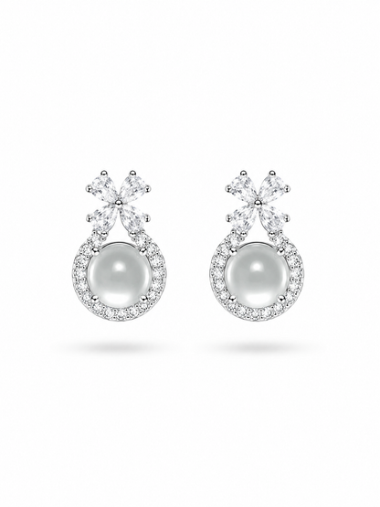 Princess Water Jade (Clear) Earring | 公主水润翡翠（冰透）耳环