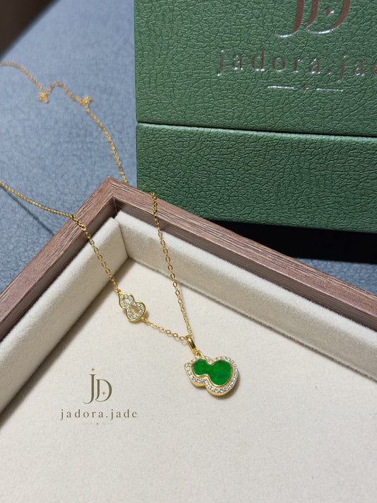 Hulu of Fortune | Burmese Jade Necklace