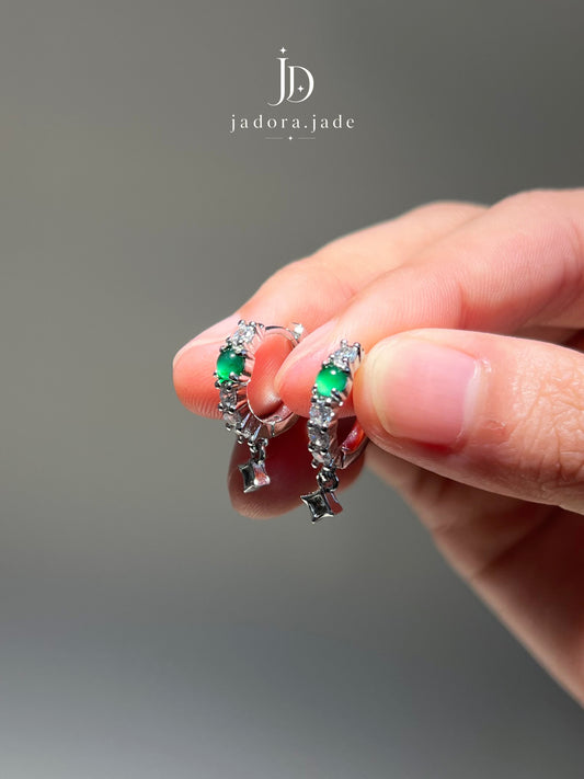 Jade Pirouette 玉珠旋舞 | Jade Earrings