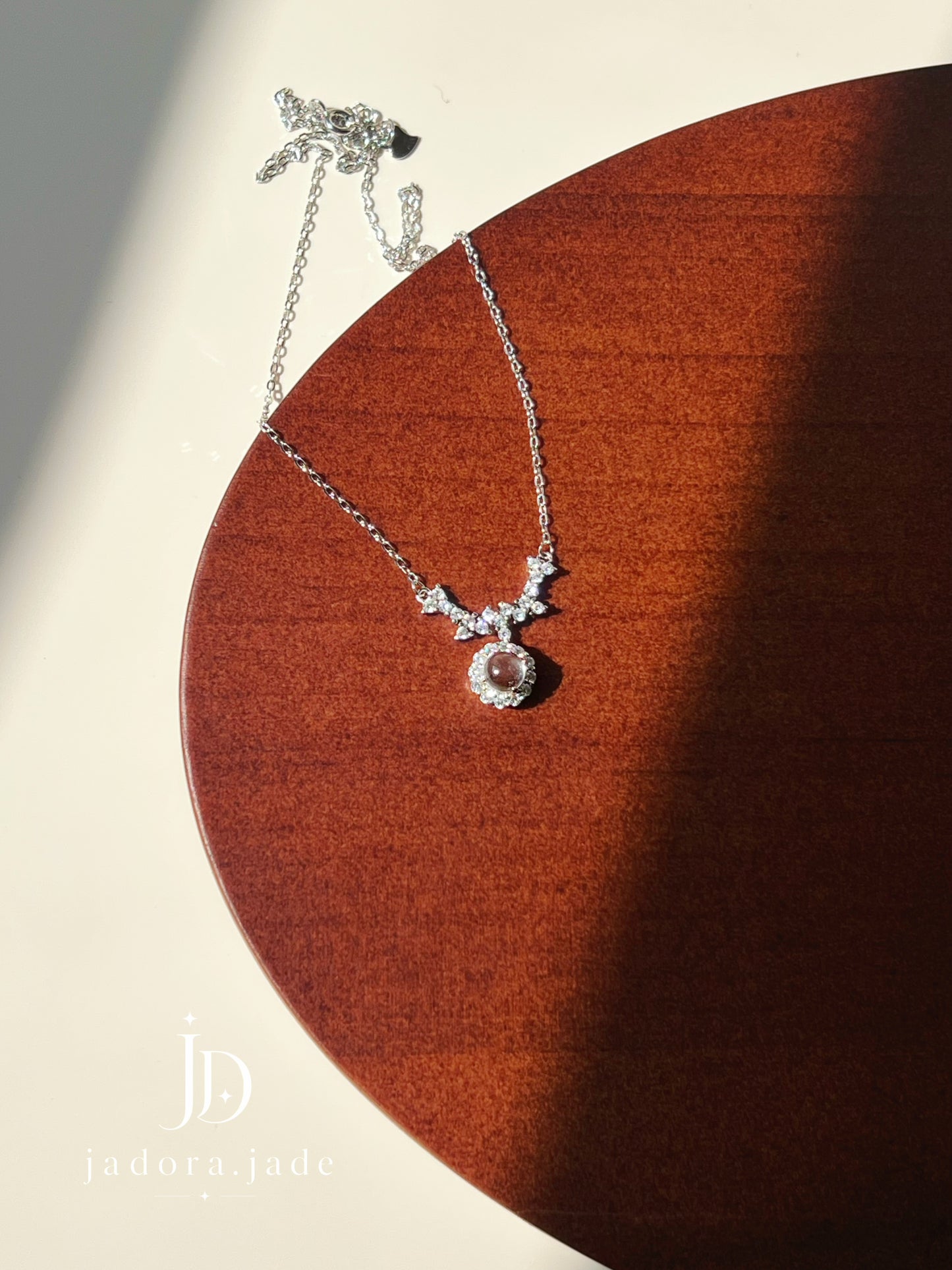 Celestial Halo Pendant | 星穹光环翡翠吊坠