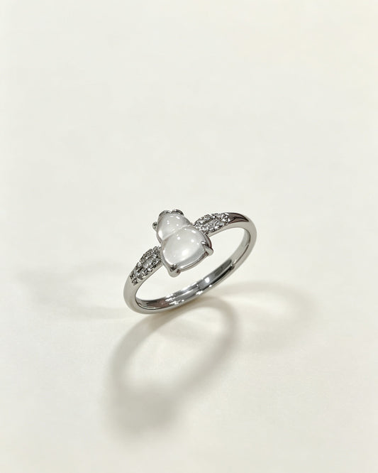 Icy Clear Gourd Ring (NO CERT) | 冰透葫芦翡翠戒指（无证书）