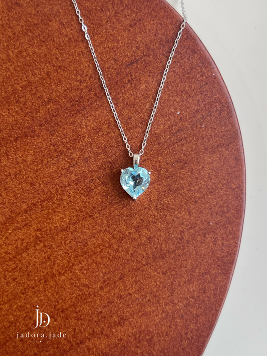 Celestial Topaz Heart