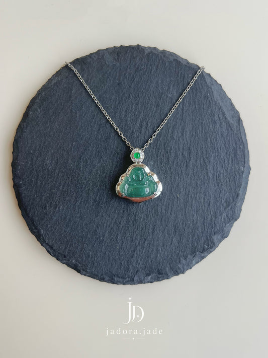 Peace Within | Laughing Buddah Necklace