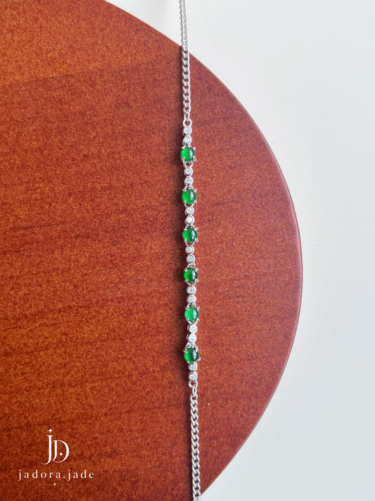 Lucky link Jade Bracelet 翠玉连福 | Jade Bracelet