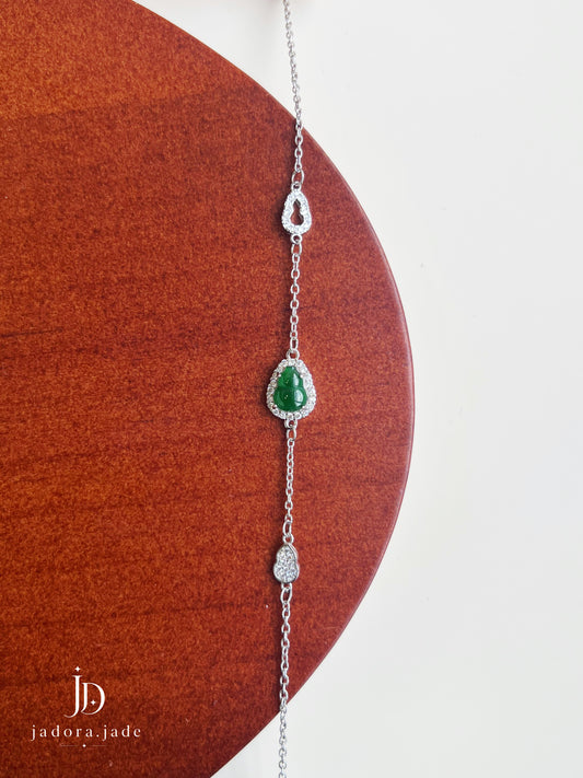 Jade Dewfall Hulu Bracelet