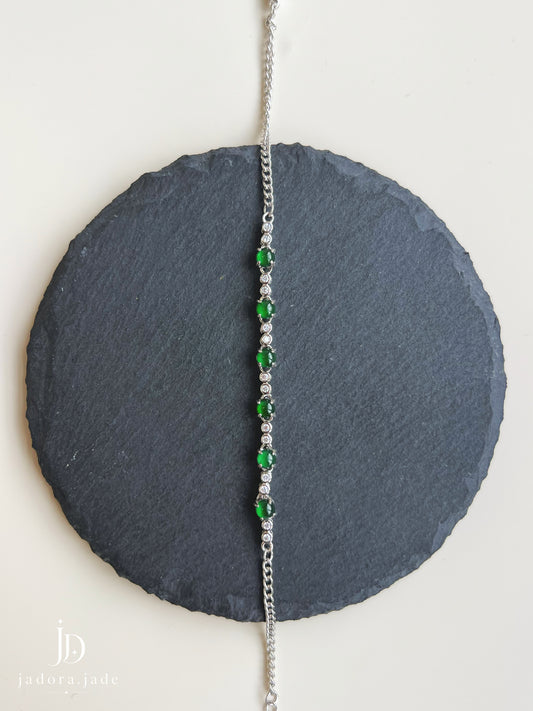 Lucky link Jade Bracelet 翠玉连福 | Jade Bracelet