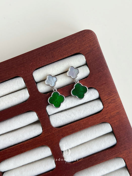 Lucky Harmony (Burmese Jade & Mother of Pearl)