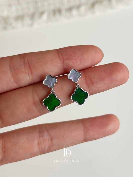 Lucky Harmony (Burmese Jade & Mother of Pearl)