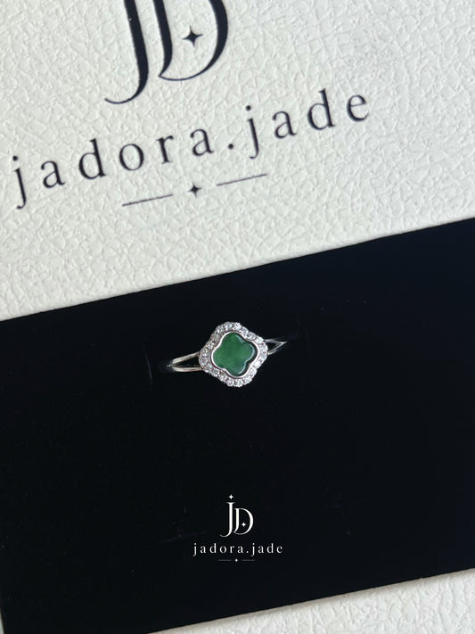 Si Ye Na Fu 四叶纳福 | Jade Ring