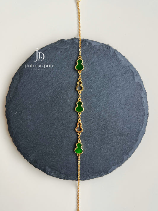 Hulu of Wishes | Burmese Jade Bracelet