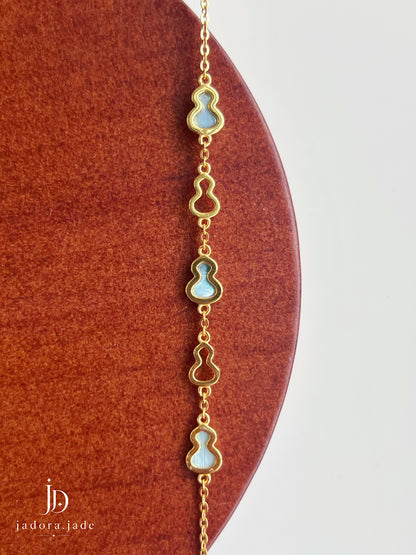 Hulu of Wishes | Burmese Jade Bracelet