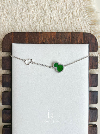 Double Hulu 双葫纳福 | Burmese Jade Bracelet